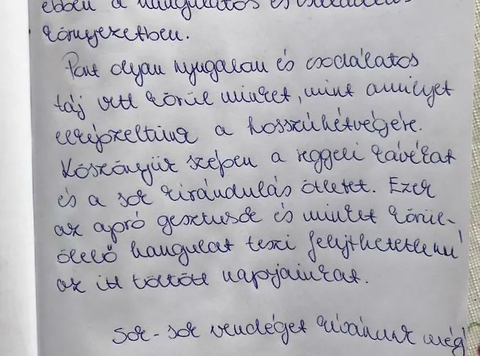 アパート Patak Apartman, Diszel タポルツァ